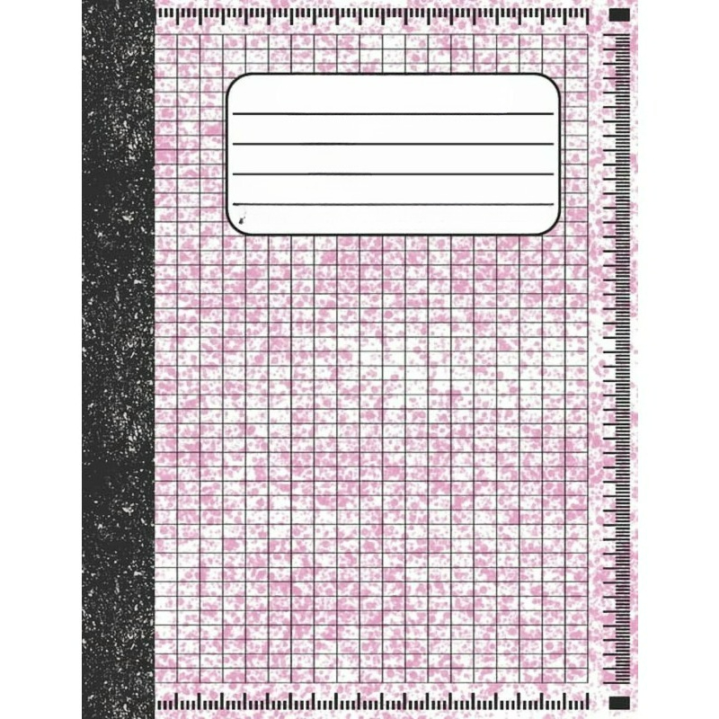 Graph Paper Pad - 그래프 용지 작문 노트: 수학과 과학을