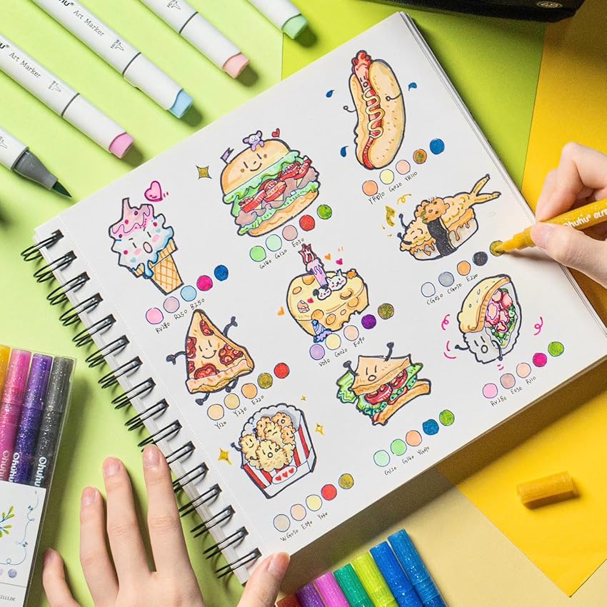 오후후 호놀룰루 B 마커 펜 세트, 컬러 마커, 알코올 - Whiteboard Marker Set 리뷰 및 가격