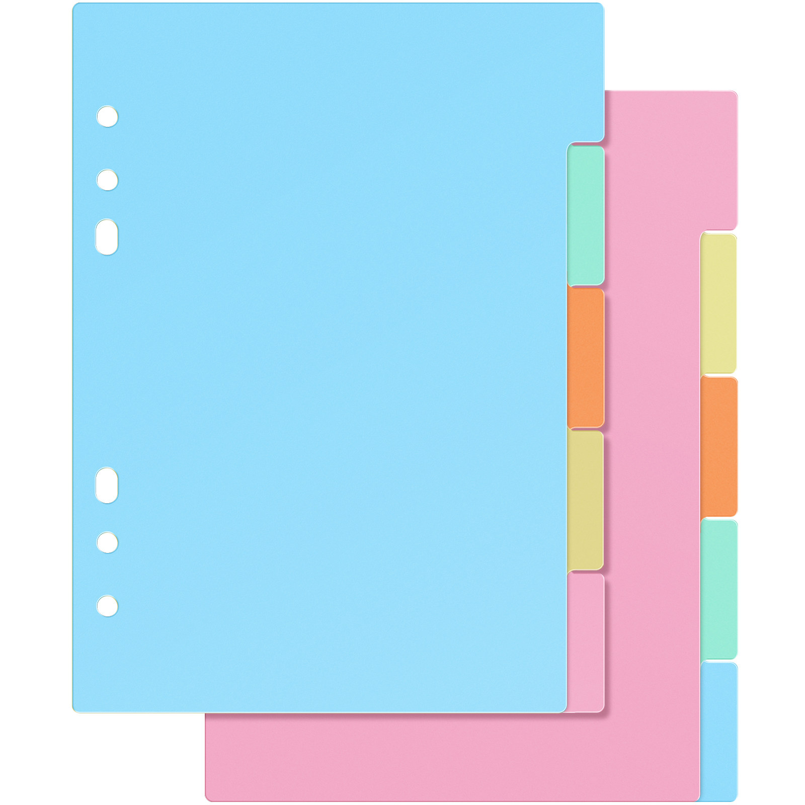 A5 사이즈 노트나 플래너에 사용할 수 있는 10개의  - Index Tab Divider 리뷰 및 가격