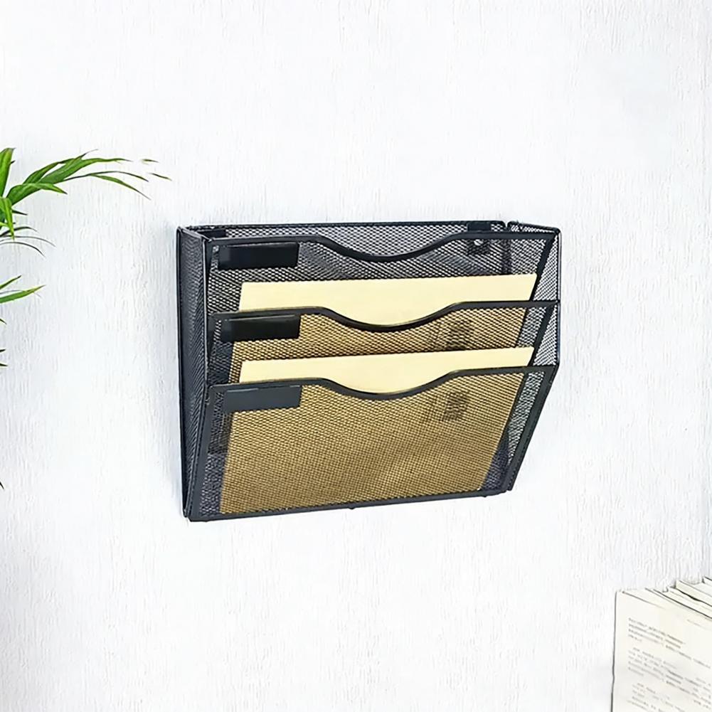 홈스쿨용 정리 트레이, 3단 메시 소재 금속 벽걸이 파 - File Folder Hanging 리뷰 및 가격
