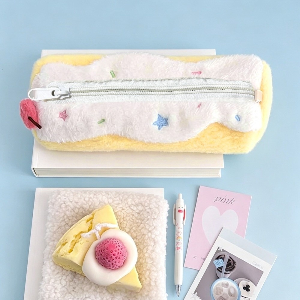 튼튼한 재질의 연필 케이스, 별 모양 자수, 스위스 롤 - Pen Pouch Roll 리뷰 및 가격