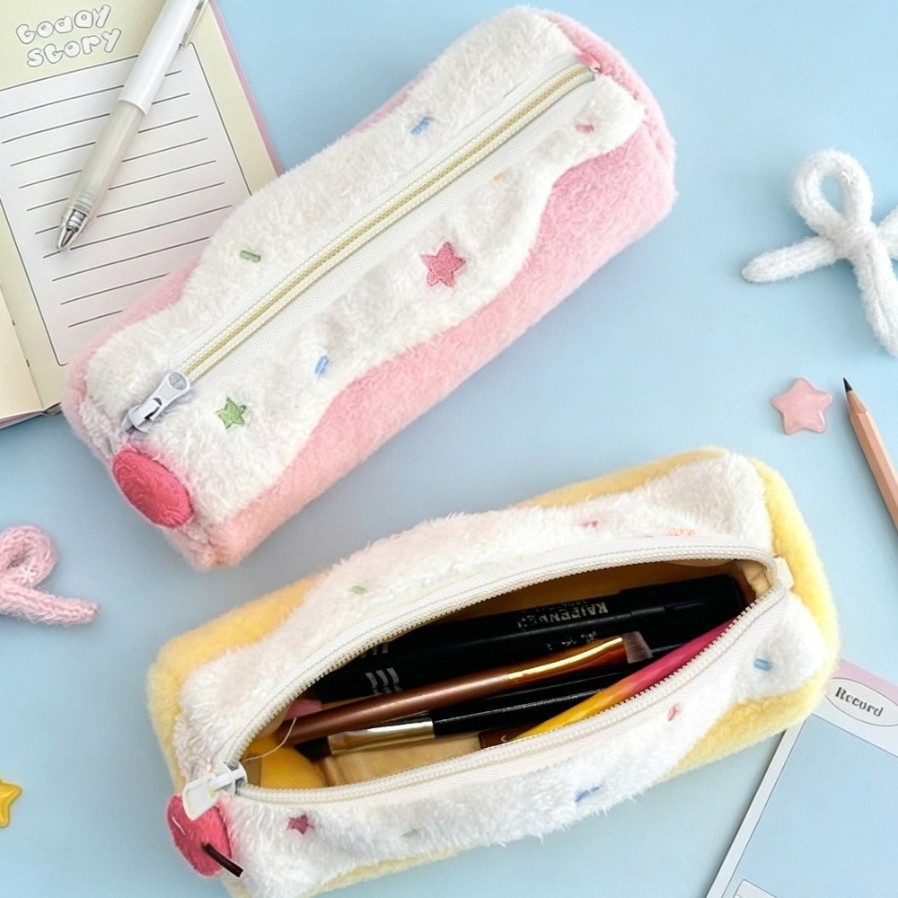 튼튼한 재질의 연필 케이스, 별 모양 자수, 스위스 롤 - Pen Pouch Roll 리뷰 및 가격