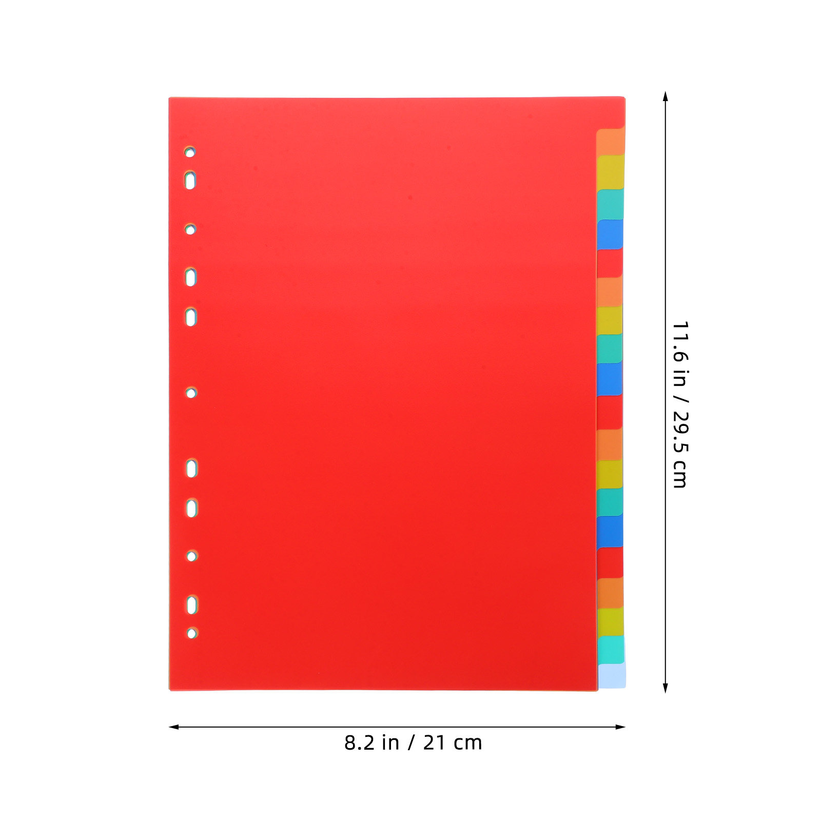 1세트, 컬러 인덱스 분리대, 바인더용, PP 재질,  - Index Tab Divider 리뷰 및 가격